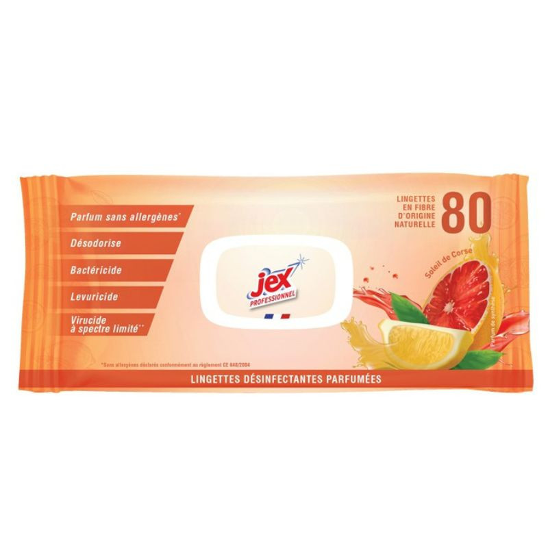 Καθαριστικά και απολυμαντικά μαντηλάκια Soleil De Corse - 80 μαντηλάκια Jex Επαγγελματικά Καθαριστικά και απολυμαντικά μαντηλάκια Soleil De Corse - 80 μαντηλάκια Jex Επαγγελματικά