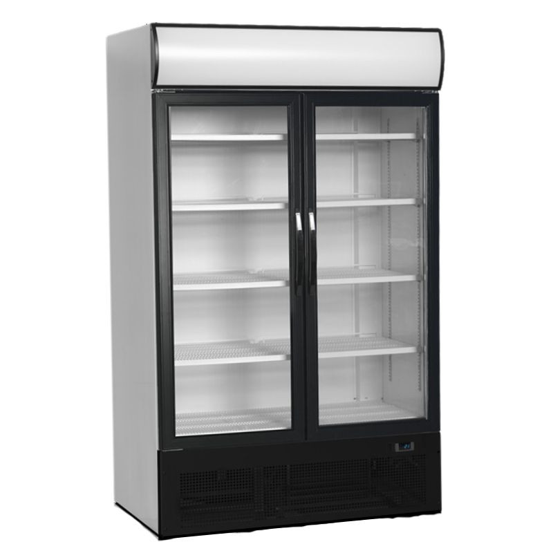 Ψυγείο Βιτρίνας Canopée, Γυάλινες Πόρτες - TEFCOLD 645 L - Εσωτερικός φωτισμός, Βέλτιστη θερμοκρασία Ψυγείο Βιτρίνας Canopée, Γυάλινες Πόρτες - TEFCOLD 645 L - Εσωτερικός φωτισμός, Βέλτιστη θερμοκρασία