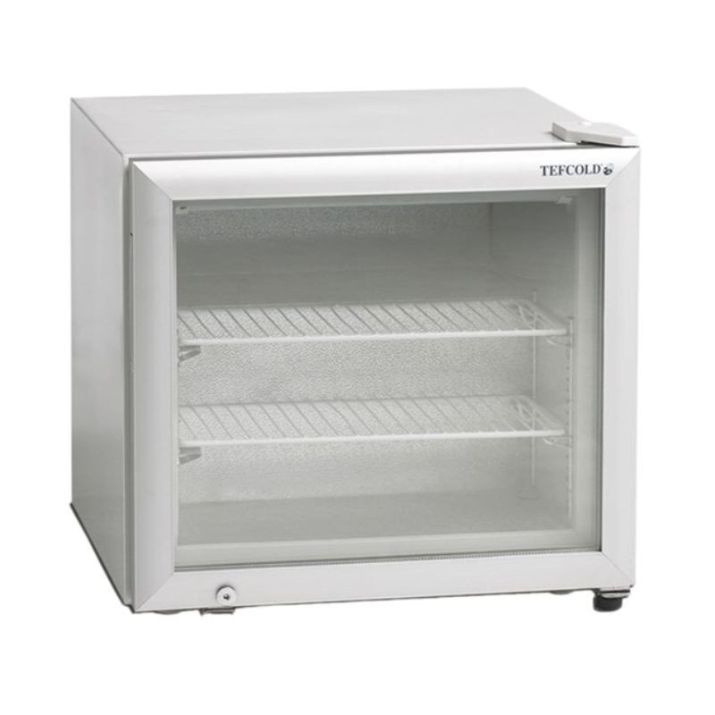 Καταψύκτης Table Top Λευκός 1 Πόρτα με Τζάμι - 48 L | TEFCOLD Καταψύκτης Table Top Λευκός 1 Πόρτα με Τζάμι - 48 L | TEFCOLD