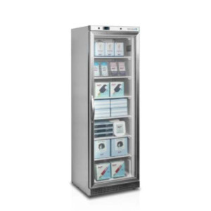 Ανοξείδωτο Ψυγείο με Γυάλινη Πόρτα - 340L - TEFCOLD