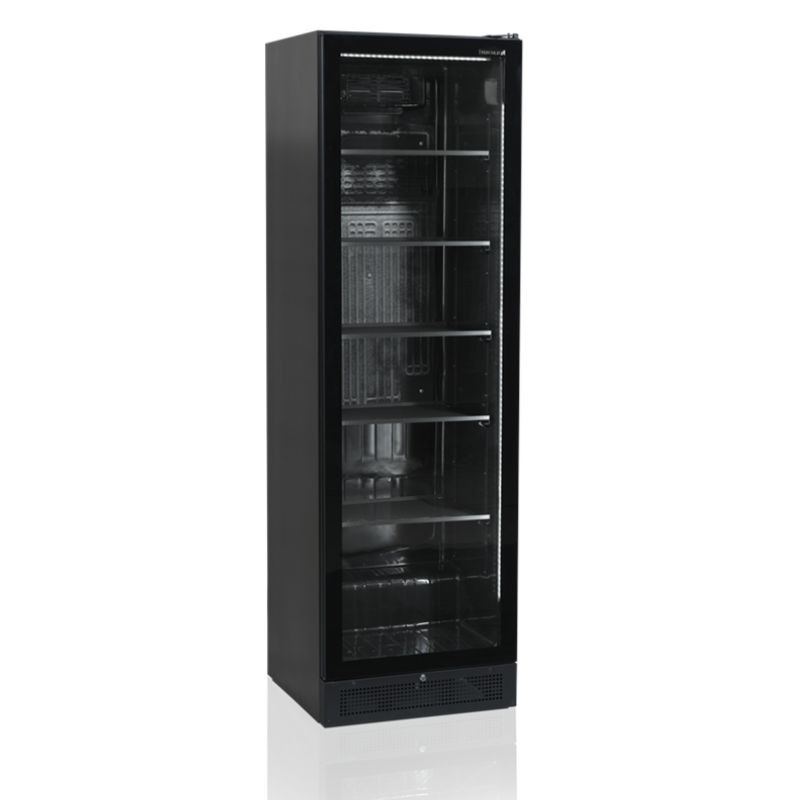 Μαύρο Ψυγείο Ντουλάπα - Γυάλινη Πόρτα 347L TEFCOLD: Βέλτιστη αποθήκευση και κομψή παρουσίαση των προϊόντων σας Μαύρο Ψυγείο Ντουλάπα - Γυάλινη Πόρτα 347L TEFCOLD: Βέλτιστη αποθήκευση και κομψή παρουσίαση των προϊόντων σας