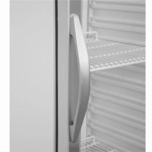 Γυάλινη Ψυγείο TEFCOLD - Λευκό - 350 L: Βέλτιστη αποθήκευση για τρόφιμα και ορατότητα προϊόντων.