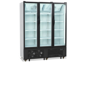 Ψυγείο Ποτών με 3 Γυάλινες Πόρτες - 825 L TEFCOLD FS1600H: Αποθηκεύστε τα ποτά σας με αποτελεσματικότητα και στυλ.