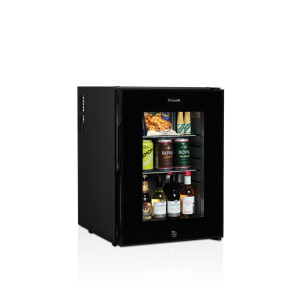 Mini Ψυγείο Μπαρ με Γυάλινη Πόρτα Μαύρο 35 L TEFCOLD TM44G Αποτελεσματικό & Κομψό