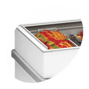 Καταψύκτης με Συρόμενο Γυάλινο Καπάκι 459 L TEFCOLD - Επαγγελματική Ποιότητα