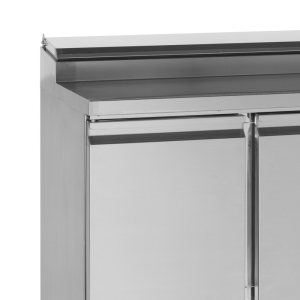 Saladette Ψυγείο GN 1/1 Inox - 2 Πόρτες - 201 L TEFCOLD