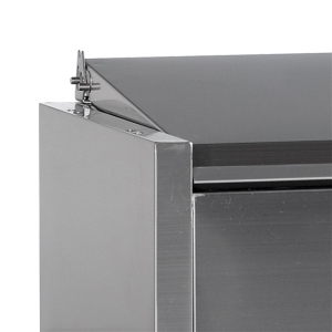 Saladette για τοποθέτηση καπάκι Inox TEFCOLD - Fourniresto