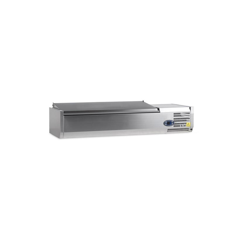 Saladette Inox TEFCOLD Στατική 4 GN 1/3 Saladette Inox TEFCOLD Στατική 4 GN 1/3