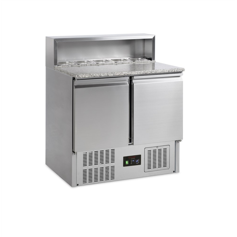Πάγκος για Πίτσα GN 1/1 - 2 Πόρτες - 230 L TEFCOLD | Επαγγελματικός εξοπλισμός για νόστιμες πίτσες Πάγκος για Πίτσα GN 1/1 - 2 Πόρτες - 230 L TEFCOLD | Επαγγελματικός εξοπλισμός για νόστιμες πίτσες
