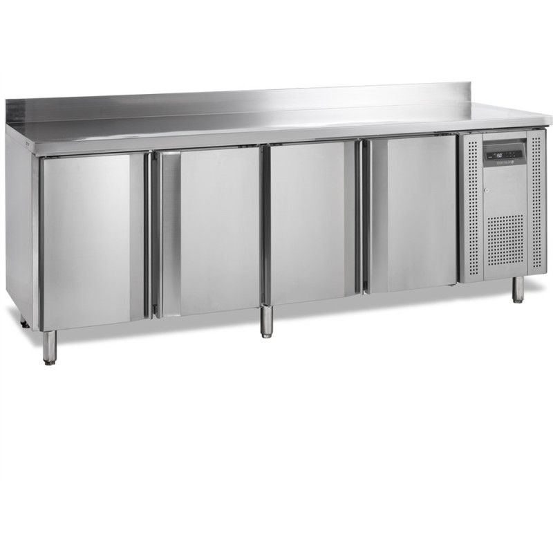 Αρνητικό ψυγείο με πλάτη - 4 πόρτες - GN 1/1 Tefcold CF7410 Αρνητικό ψυγείο με πλάτη - 4 πόρτες - GN 1/1 Tefcold CF7410