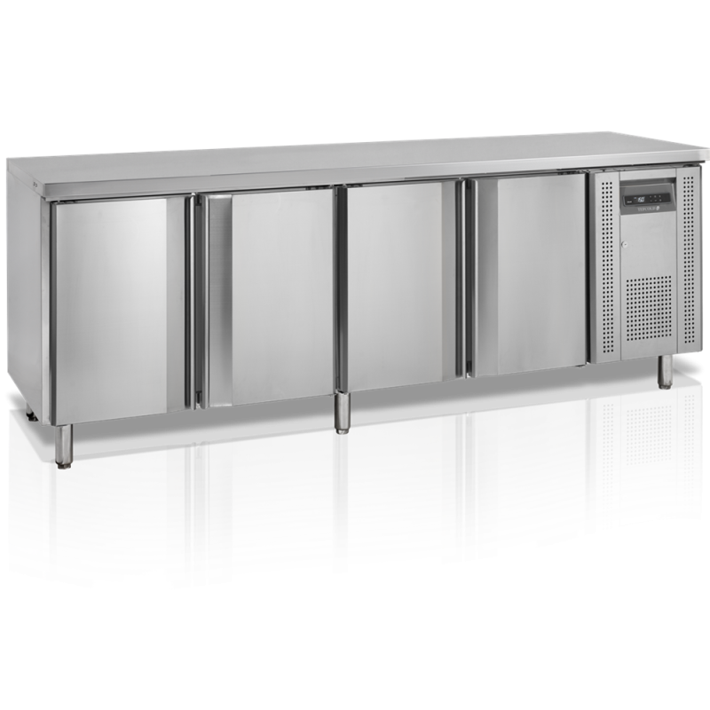 Ψυγείο Πάγκου για Σνακ - 4 πόρτες - 460 L | TEFCOLD SK6410 Ψυγείο Πάγκου για Σνακ - 4 πόρτες - 460 L | TEFCOLD SK6410