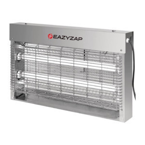 Εκτοξευτής εντόμων LED 20W από ανοξείδωτο χάλυβα - Eazyzap: Αποτελεσματική επαγγελματική λύση