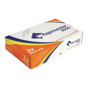 Χαρτί ψησίματος 50μ x 300mm - Σετ 3 Wrapmaster GM214