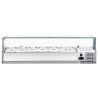Saladette Réfrigérée Vitrée GN 1/3 και 1/2 - Dynasteel Αποτελεσματική