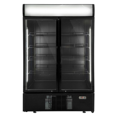 Refrigerated Beverage Display Case - 2 Doors - 1000 L - Dynasteel Refrigerated Beverage Display Case - 2 Doors - 1000 L - Dynasteel