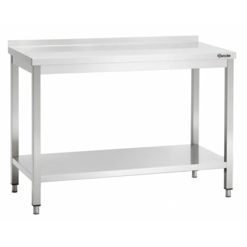 Επαγγελματικός Πάγκος Εργασίας Bartscher Inox 1400x600 | Ράφι | Ρυθμιζόμενα Πόδια Επαγγελματικός Πάγκος Εργασίας Bartscher Inox 1400x600 | Ράφι | Ρυθμιζόμενα Πόδια