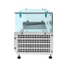 Saladette Réfrigérée Vitrée GN 1/3 και 1/2 - Dynasteel Αποτελεσματική