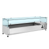 Saladette Réfrigérée Vitrée GN 1/3 και 1/2 - Dynasteel Αποτελεσματική