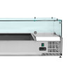 Saladette Réfrigérée Vitrée GN 1/3 και 1/2 - Dynasteel Αποτελεσματική