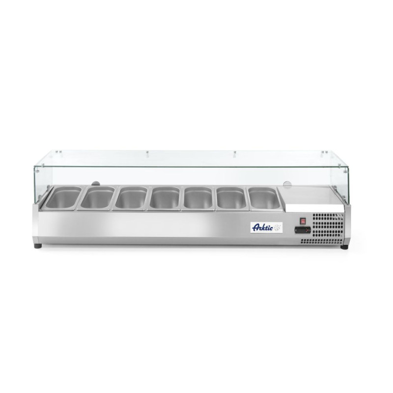 Refrigerated Display Case - 7 x GN 1/3 Refrigerated Display Case - 7 x GN 1/3