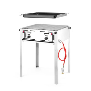 Επαγγελματική ψησταριά με υγραέριο Grill-Master Maxi - Μάρκα HENDI - Fourniresto