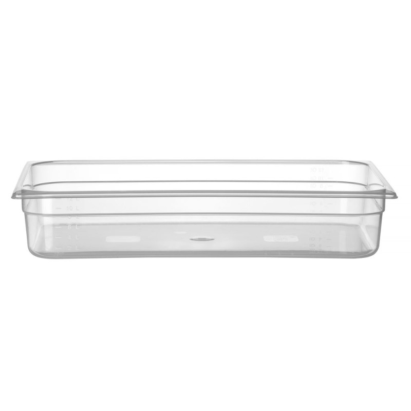 Δοχείο Gastronorm πολυπροπυλενίου GN 1/1 με κλίμακα - 14 L - Υ 100 mm Δοχείο Gastronorm πολυπροπυλενίου GN 1/1 με κλίμακα - 14 L - Υ 100 mm