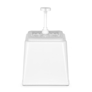 Διανομέας Σάλτσας με Αντλία - Λευκό - 2,5 L - Hendi