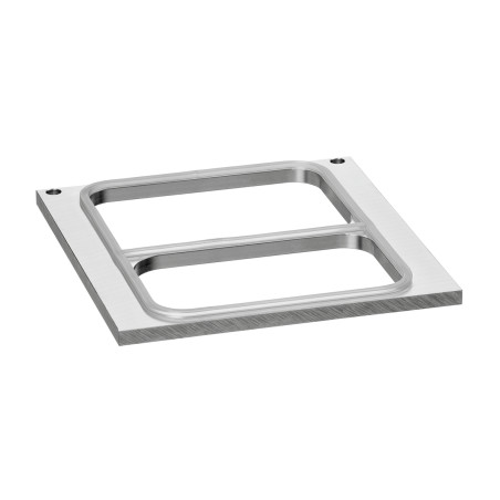 Frame for Embedding 2 Compartments for Semi-Automatic Tray Sealer Frame for Embedding 2 Compartments for Semi-Automatic Tray Sealer