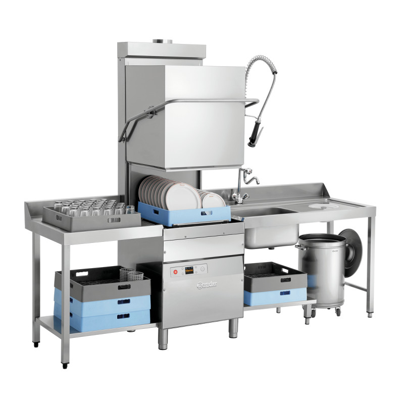Πλυντήριο πιάτων με καπό DS Eco500LPR Bartscher - Επαγγελματικές επιδόσεις και άψογη υγιεινή Πλυντήριο πιάτων με καπό DS Eco500LPR Bartscher - Επαγγελματικές επιδόσεις και άψογη υγιεινή