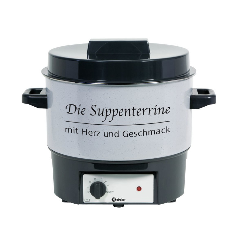 Soupière Party 16L Bartscher : Ισχύς 1800W, μέγιστη θερμοκρασία 90°C Soupière Party 16L Bartscher : Ισχύς 1800W, μέγιστη θερμοκρασία 90°C