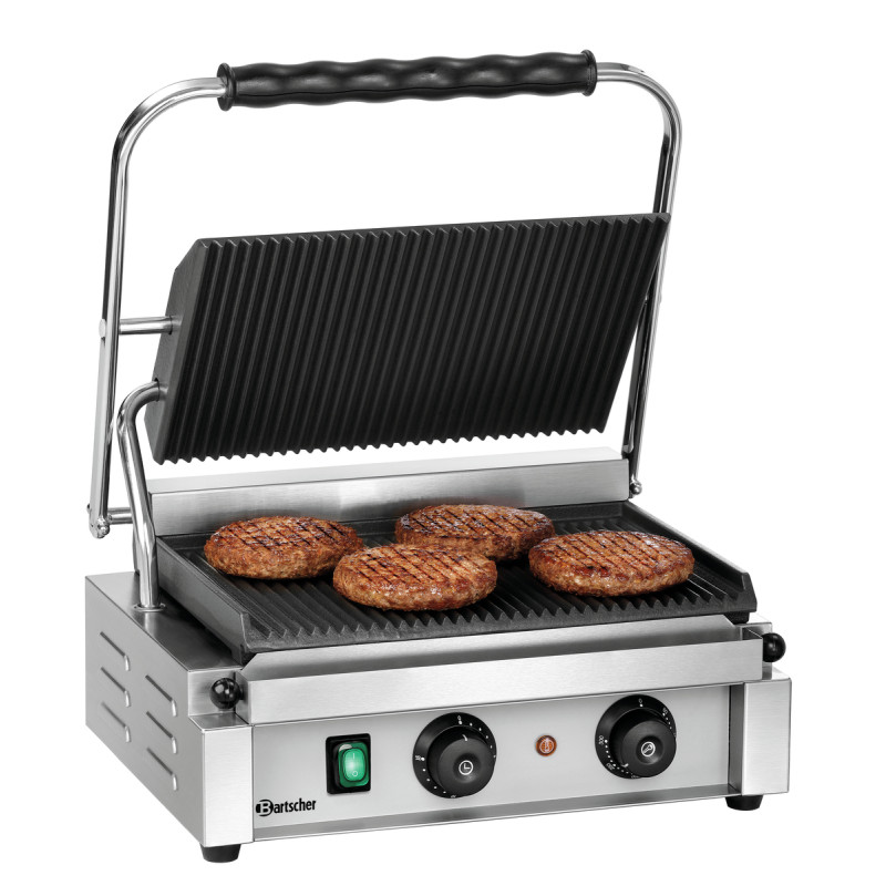 Grill contact Panini-T Bartscher : Υψηλής απόδοσης γκριλ επαφής για πανίνι και σάντουιτς Grill contact Panini-T Bartscher : Υψηλής απόδοσης γκριλ επαφής για πανίνι και σάντουιτς