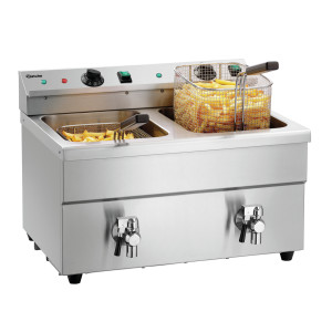 Επαγγελματική επαγωγική φριτέζα 2x8L Bartscher 165119