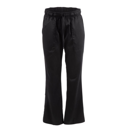 Pantalon De Cuisine Femme Noir Executive - Taille S - Chef Works - Fourniresto Pantalon De Cuisine Femme Noir Executive - Taille S - Chef Works - Fourniresto