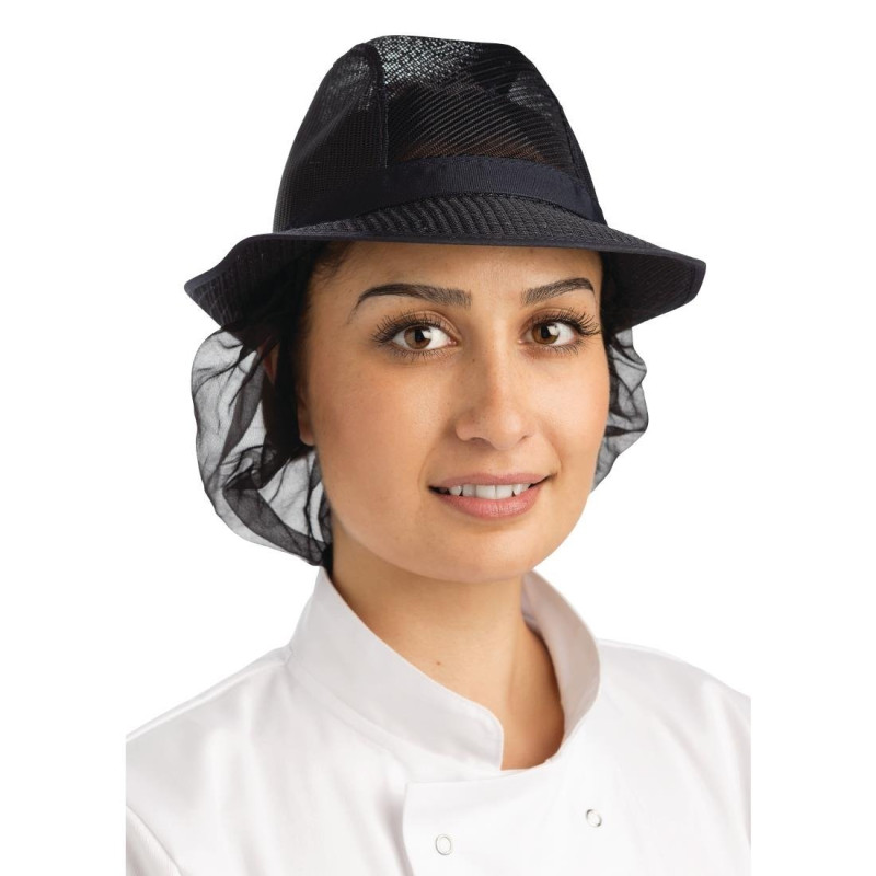 Καπέλο Trilby Μπλε Ναυτικό με Δίχτυ - Μέγεθος S 550 χιλιοστά - FourniResto - Fourniresto Καπέλο Trilby Μπλε Ναυτικό με Δίχτυ - Μέγεθος S 550 χιλιοστά - FourniResto - Fourniresto