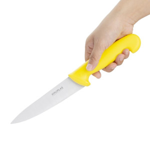 Μαχαίρι Μάγειρα Κίτρινο Λάμα 16 εκ - Hygiplas - Fourniresto