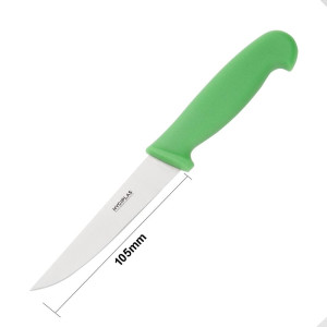 Μαχαίρι Λαχανικών Πράσινο Λεπίδα 10 εκ - Hygiplas - Fourniresto