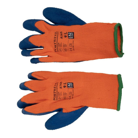 Gants Antifroid Orange Et Bleu Taille Unique - FourniResto - Fourniresto Gants Antifroid Orange Et Bleu Taille Unique - FourniResto - Fourniresto