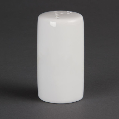 White Pepper Shaker 80 mm - Set of 12 - Olympia - Fourniresto White Pepper Shaker 80 mm - Set of 12 - Olympia - Fourniresto