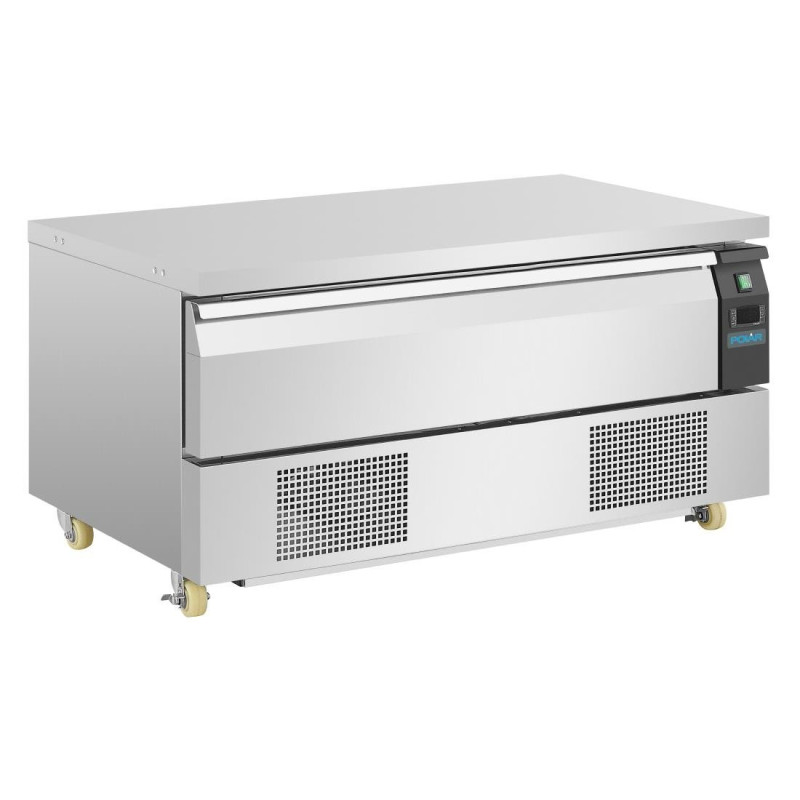 Βάση με διπλό ψύξη 1 συρτάρι σειρά U 3x GN 1/1 - Polar - Fourniresto Βάση με διπλό ψύξη 1 συρτάρι σειρά U 3x GN 1/1 - Polar - Fourniresto