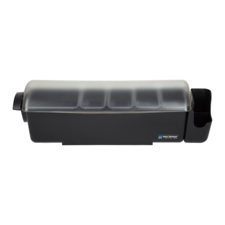 5-Compartment Plastic Dome Box - FourniResto - Fourniresto 5-Compartment Plastic Dome Box - FourniResto - Fourniresto