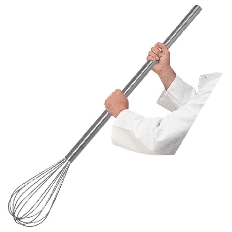Stainless Steel Whisk - L 1016 mm - FourniResto Stainless Steel Whisk - L 1016 mm - FourniResto