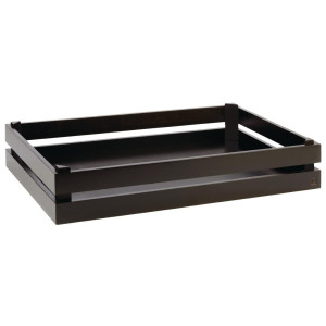 Κασέρολα για Μπουφέ Superbox Μαύρη GN 1/1 - APS - Fourniresto