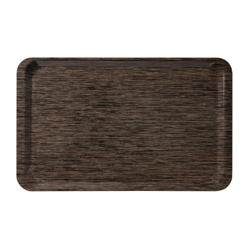 Ταψί Σερβιρίσματος από Μελαμίνη GN1/1 530x325mm Wengé - Roltex - Fourniresto Ταψί Σερβιρίσματος από Μελαμίνη GN1/1 530x325mm Wengé - Roltex - Fourniresto