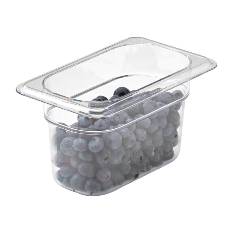 Bac Camview GN 1/9 Υ 100mm - Cambro - Fourniresto Bac Camview GN 1/9 Υ 100mm - Cambro - Fourniresto