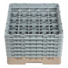 Θήκη για ποτήρια 25 θέσεων Camrack Μπεζ - Π 500 x Μ 500 χιλ. - Cambro