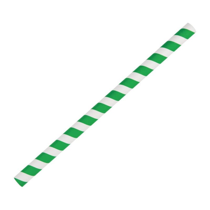 Χαρτοκαλαμάκια Smoothie - Πράσινα - Μήκος 210mm - Σετ 250 - Fiesta Green Χαρτοκαλαμάκια Smoothie - Πράσινα - Μήκος 210mm - Σετ 250 - Fiesta Green