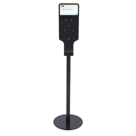 Black Hygiene Station with Autofoam Dispenser Holder - Rubbermaid Black Hygiene Station with Autofoam Dispenser Holder - Rubbermaid