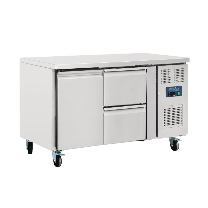 Ψυγείο με 1 πόρτα και 2 συρτάρια - 228 L - Polar - Fourniresto Ψυγείο με 1 πόρτα και 2 συρτάρια - 228 L - Polar - Fourniresto