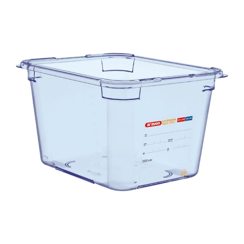 Μπλε Αεροστεγής Κουτί - GN 1/2 200 χιλιοστά - Araven - Fourniresto Μπλε Αεροστεγής Κουτί - GN 1/2 200 χιλιοστά - Araven - Fourniresto