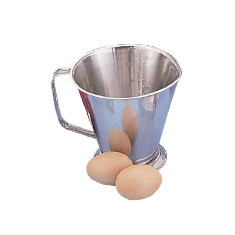 Δοχείο μέτρησης από ανοξείδωτο χάλυβα 550ml - FourniResto - Fourniresto Δοχείο μέτρησης από ανοξείδωτο χάλυβα 550ml - FourniResto - Fourniresto